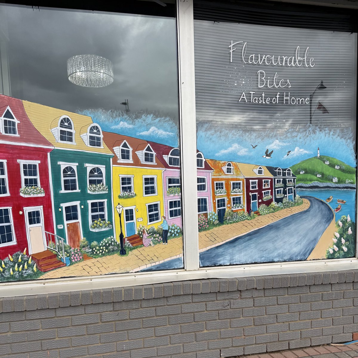 We thoroughly enjoyed Flavourful Bites - A Taste of Home today for lunch today. It’s always nice to see new restaurants opening and investing in our region. 

We all highly recommend the fries, dressing and gravy.