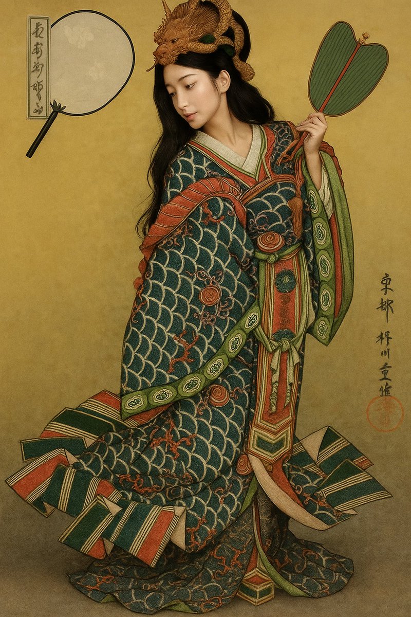 葛飾北斎門人　柳川重信　美人画木板　　　額44.5×41.5￼絵27×24cm 葛飾北斎門人 柳川重信 美人画木板 額44.5×41.5￼絵27×