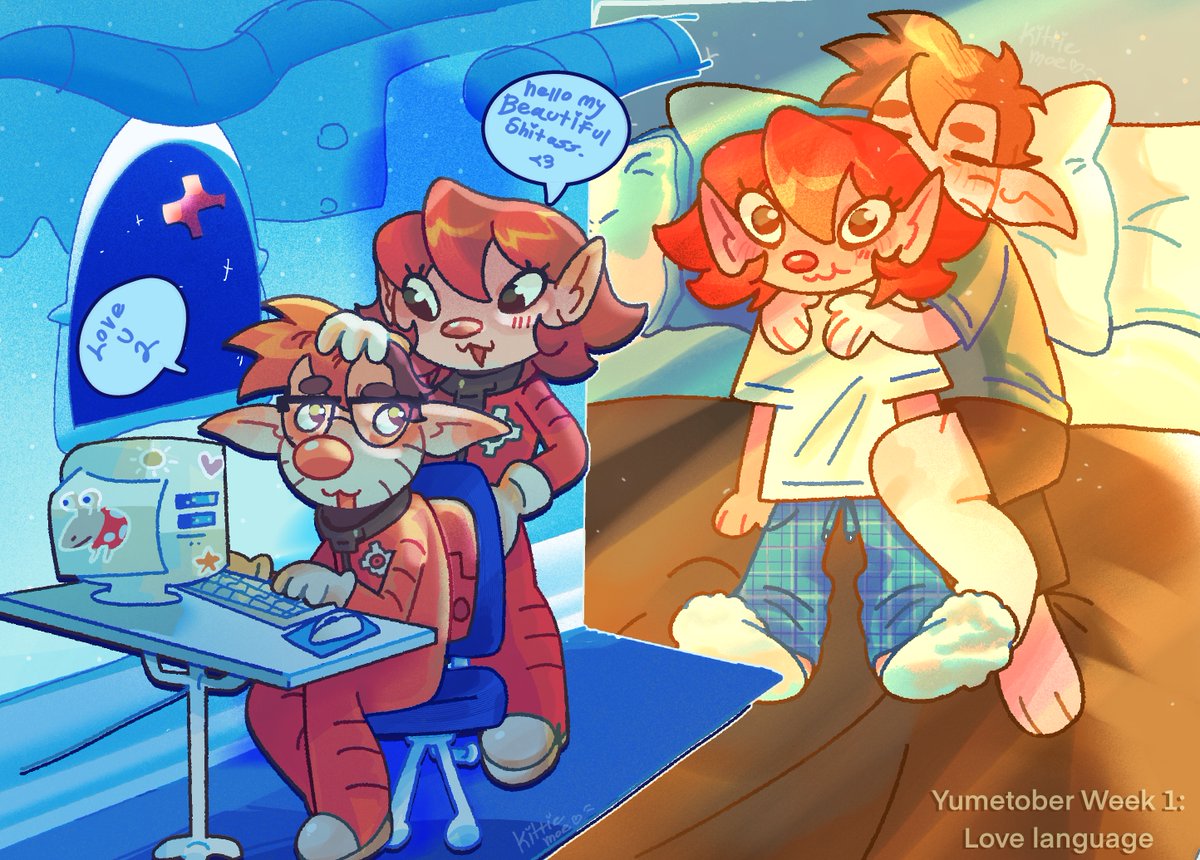 My beautiful sillies

#yumetober