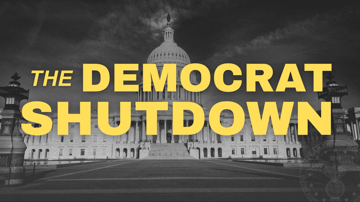 SpeakerJohnson's tweet image. There’s been a lot of noise and false narratives circulated about the government shutdown. But this is the simple truth (with receipts!) that no Democrat can refute.
youtu.be/FPcxvu-SRy4