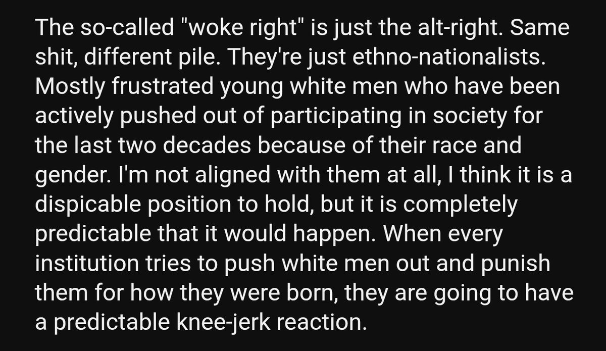 YatimaOfKonishi's tweet image. #wokeright #altright