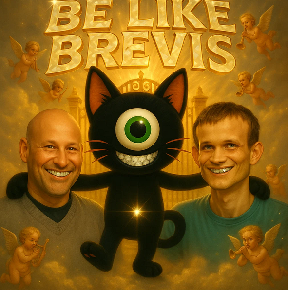 gbrevis Fam
<a href="/brevis_zk/">Brevis</a> 

Another beautiful day begins in the east of paradise

Friends
let's start this beautiful day with optimism and a smile because we are witnessing the creation of the first TRIUMVIRAT. Together they will write HISTORY 

BE LIKE BREVIS

Let's go BREVIS🐾