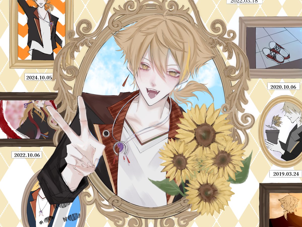 666Phantom_'s tweet photo. お誕生日おめでとうございます†
生まれてきてくれてありがとう、ガクくんに出逢えて幸せです

 #伏見ガクバースデー2025 #絵ガク 
※���援広告に使用したイラストです https://t.co/RzTk6KvpC5