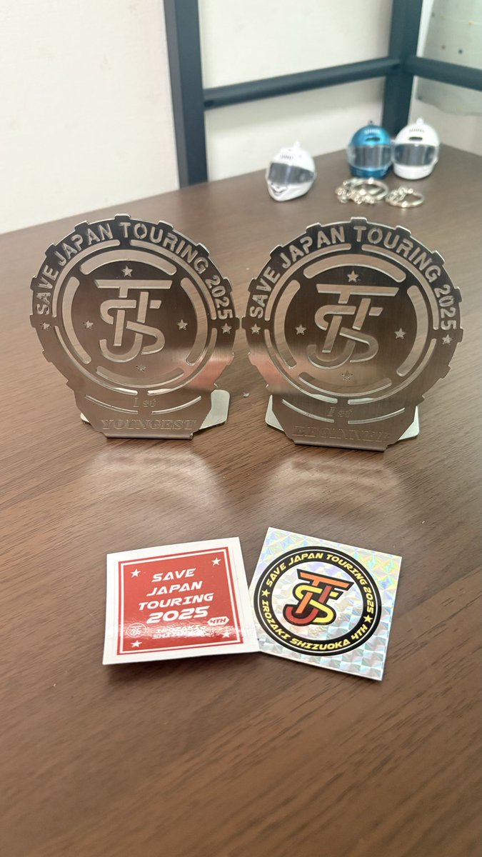 ex250_l47772's tweet image. SJT2025イベント行ってきました🏍とても楽しかったです！ありがうございました！
今回は最年少と免許取り立て初心者で2つも賞を頂きました！来年もまた行って賞を貰いたいな〜
 #SJT2025 
 #バイク好きと繋がりたい