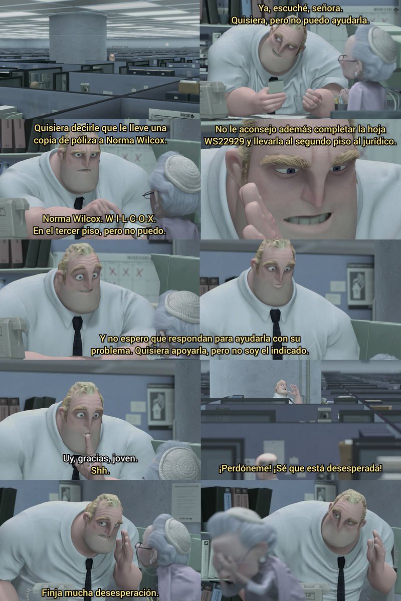 Mr increíble siendo muy buena persona, esa es la clase de persona que todos desearíamos tener