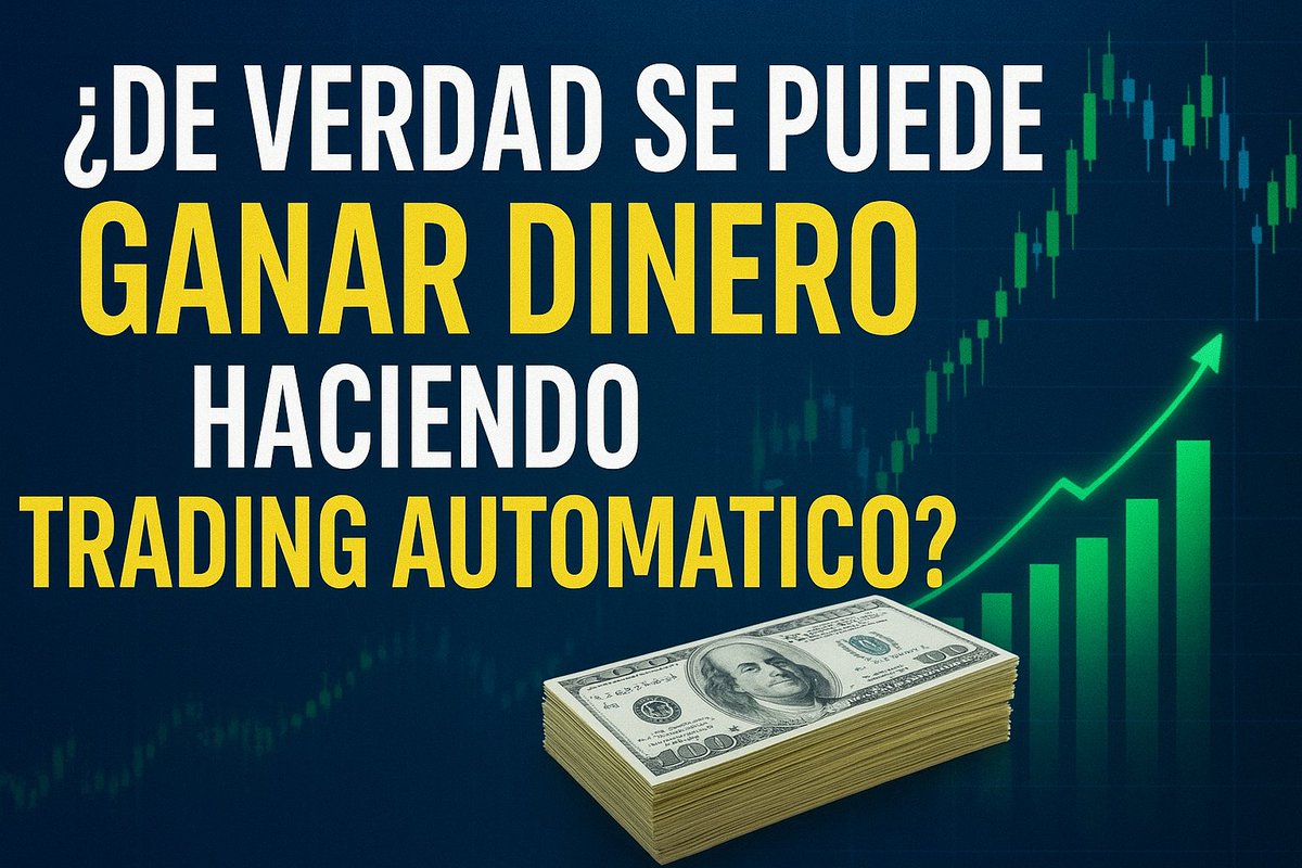 soyaitorcalle's tweet image. 🤖💰 Muchos hablan de “trading automático”, pero pocos muestran resultados reales.
Después de meses probando diferentes estrategias, por fin tengo cifras que demuestran lo que SÍ funciona.
Te muestro cómo lo logré, sin humo y sin gurus.
#Trading #TradingAutomático #Finanzas #IA