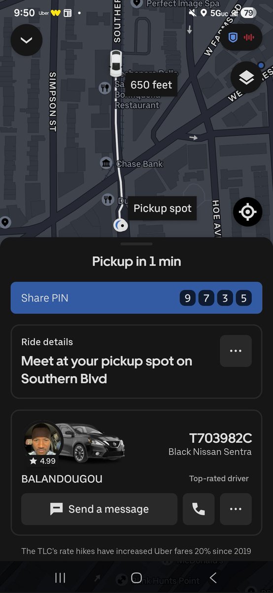 eboneeprincs's tweet photo. @Uber https://t.co/my2fP6xzGz