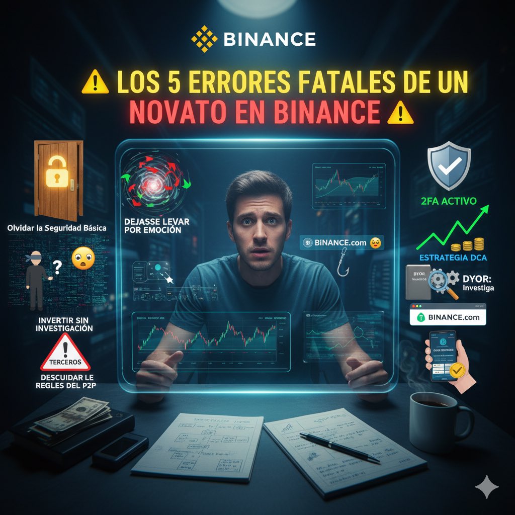 Alondracrypto1's tweet photo. ⚠️ LOS 5 ERRORES FATALES DE UN NOVATO EN BINANCE ⚠️ sígueme en #binance para que no te pierdas lo mas Novedosos en #criptomendas haz click ⬇️
https://t.co/9CTCG9a5fS https://t.co/TAJ5iFDpUC