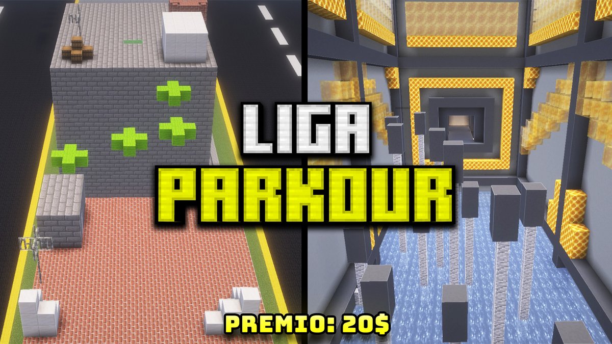 🔥EVENTO DE MINECRAFT🔥

⚡️LIGA PARKOUR EN MINECRAFT

💸 Premio: $20 USD

🎮 Para Java y Bedrock (Premium / No Premium)

✅Para participar: ❤️, 🔁 y comenta tu nick