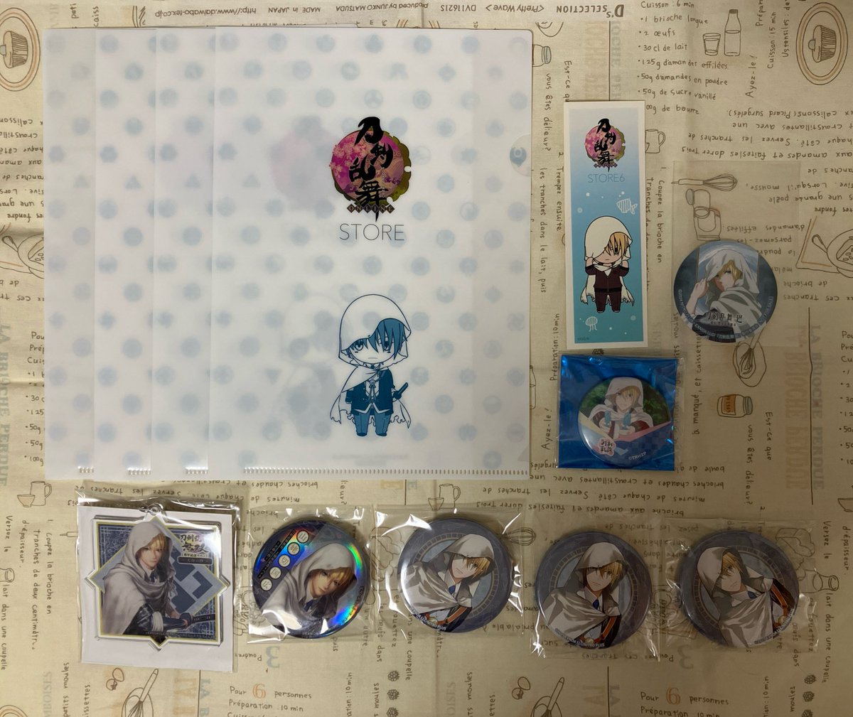 刀剣乱舞 アフタヌーンティー 雲生 コースター 缶バッジ セット 刀剣乱舞 アフタヌーンティー 雲生 コースター 缶バッジ セット
