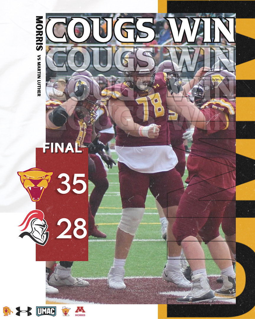 Cougs Win (1-0 UMAC)

#TEAM #RollCougs🐾