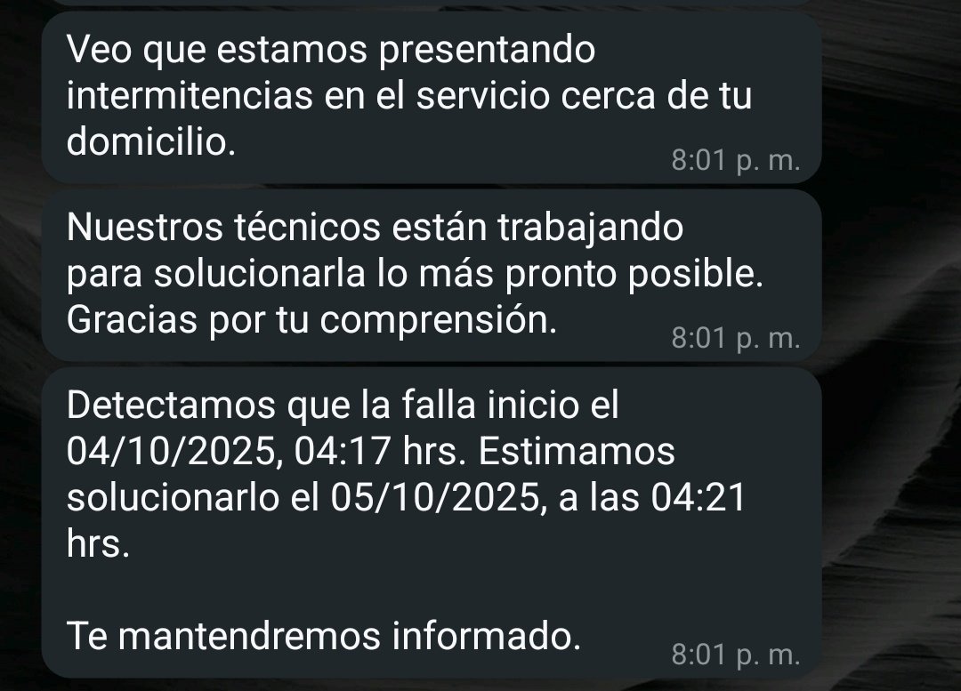isacksc's tweet photo. La flamante "solución" que me ofrece @TELMEXSoluciona fin de semana... Porqué no? Vamos a quitarle su servicio durante 24 hrs, pero q tal para el ajuste de tarifa? Se hacen bien pendejos para dar número de folio... Y ni a quien reclamarle porque puro pendejo bot @hectorslimseade https://t.co/CmUBRekHgm