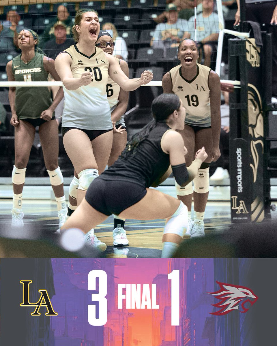 Roll the credits! 🎞️ 

#CalStateLA is a perfect 6-0 in CCAA play!

#WeAreLA // #GoldenEagles