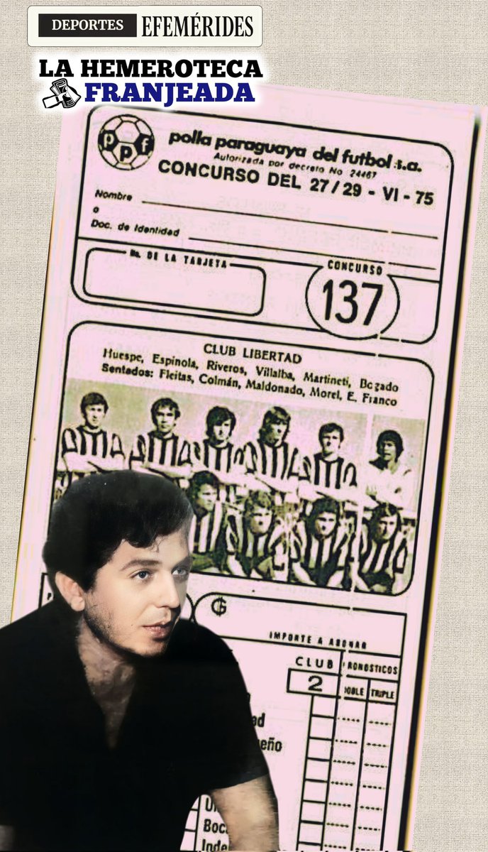 diariokue's tweet photo. 𝗔𝗻é𝗰𝗱𝗼𝘁𝗮𝘀 ✍️

“El Gallo y la Polla” — Asamblea del 85

Un 28 de diciembre de 1985, el Club Olimpia celebraba su asamblea de renovación de autoridades. Como era de esperarse, el gran Osvaldo Domínguez Dibb continuaba al frente de la institución, ratificado “por aclamación popular”, según tituló el diario HOY en su edición de la época.

En aquel tiempo, Olimpia venía de un histórico hexacampeonato, liderado por grandes figuras del fútbol paraguayo y con un presidente que marcaba época: don Osvaldo Domínguez Dibb, símbolo de gestión, ambición y gloria franjeada.

Entre los pasajes de aquella asamblea quedó registrada una anécdota inolvidable. El escribano Carlos Alfieri, reconocido socio olimpista, tomó la palabra con humor y orgullo franjeado:

> “No todo hace la plata, porque sin la Polla igual el Olimpia es campeón.
Lo que tienen que sacarle al Olimpia no es la Polla, sino a este Gallo que tenemos como presidente.”

La sala estalló en aplausos y risas. Acto seguido, Alfieri agregó una frase que hizo historia:

> “Un expresidente de Cerro, de lengua fácil, tanto se preocupaba por la Polla… sin embargo, juntando todos los gallineros del país, nunca exhibió un solo huevo.”

En esos años, la “Polla” hacía referencia a la casa de apuestas y pronósticos deportivos administrada por Domínguez Dibb, tema que solía despertar polémica en el ambiente futbolero.

Aquel 1985, mientras tanto, Olimpia volvía a coronarse campeón del fútbol paraguayo, demostrando que la gloria del Decano no dependía de la suerte ni del azar… sino del carácter, la jerarquía y el liderazgo de su “Gallo mayor”.