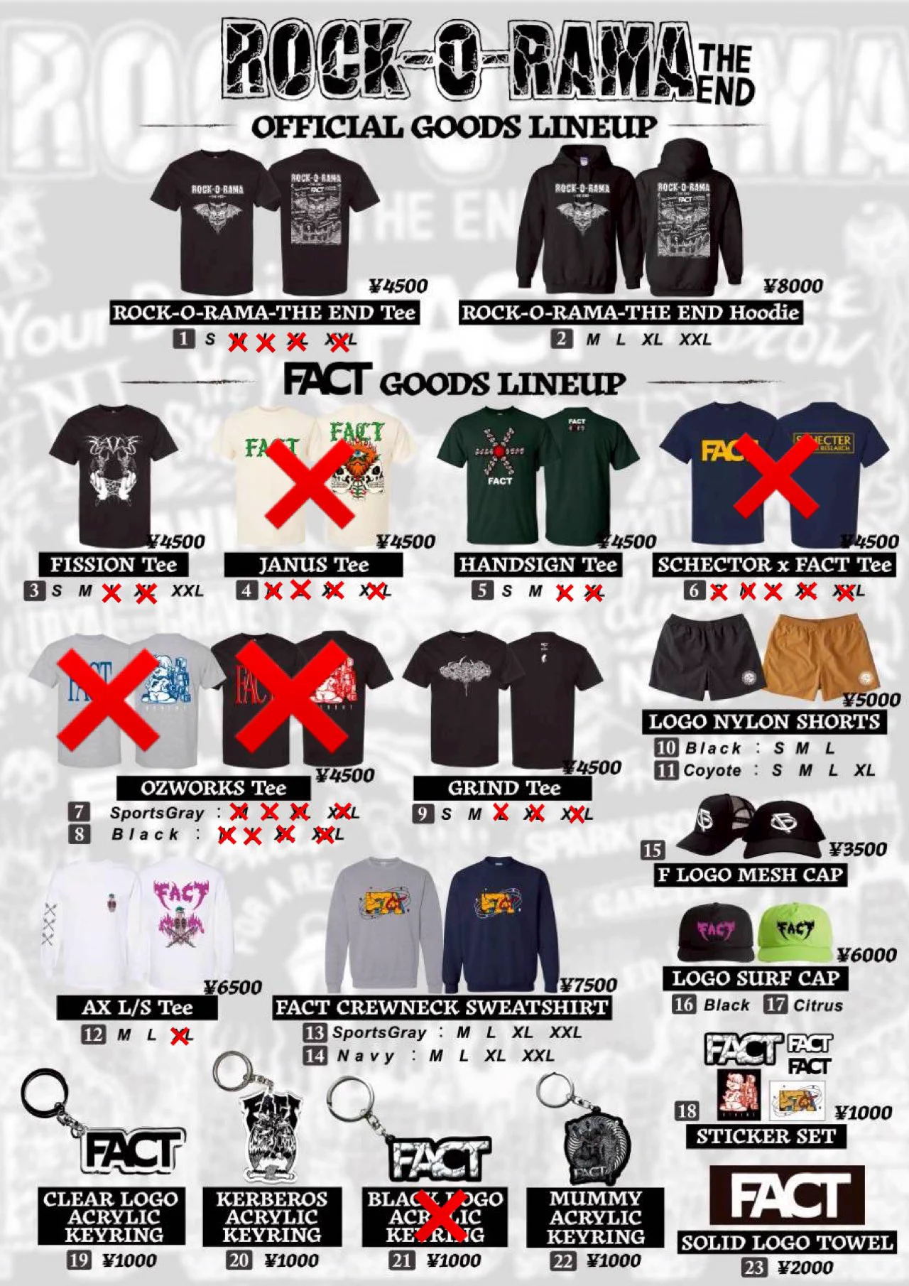 FACT THUMB CURRY-O-RAMA グラフィックTシャツ L FACT on X: 