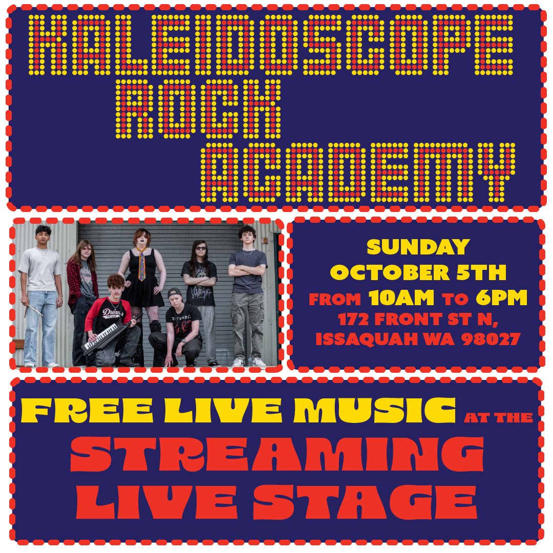 KaleidoIssaquah's tweet photo. Tomorrow! https://t.co/6HRKq14n4u