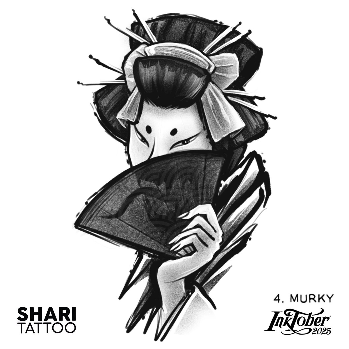 shari_tattoo's tweet photo. Day 4: Murky
#murky #inktober #digitalart #Inktober2025 https://t.co/67OJ3FE3L0