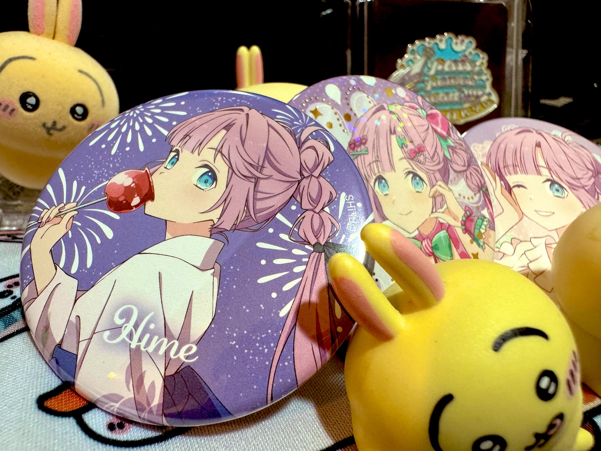 蓮3nd 安養寺姫芽 缶バッジ 63個 安養寺姫芽 ラブライブ！蓮ノ空 3rd Live 缶バッジ シークレット