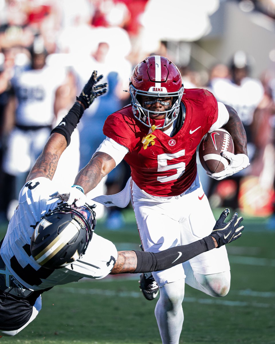 AlabamaFTBL's tweet image. Keep it ROLLIN’ 💯