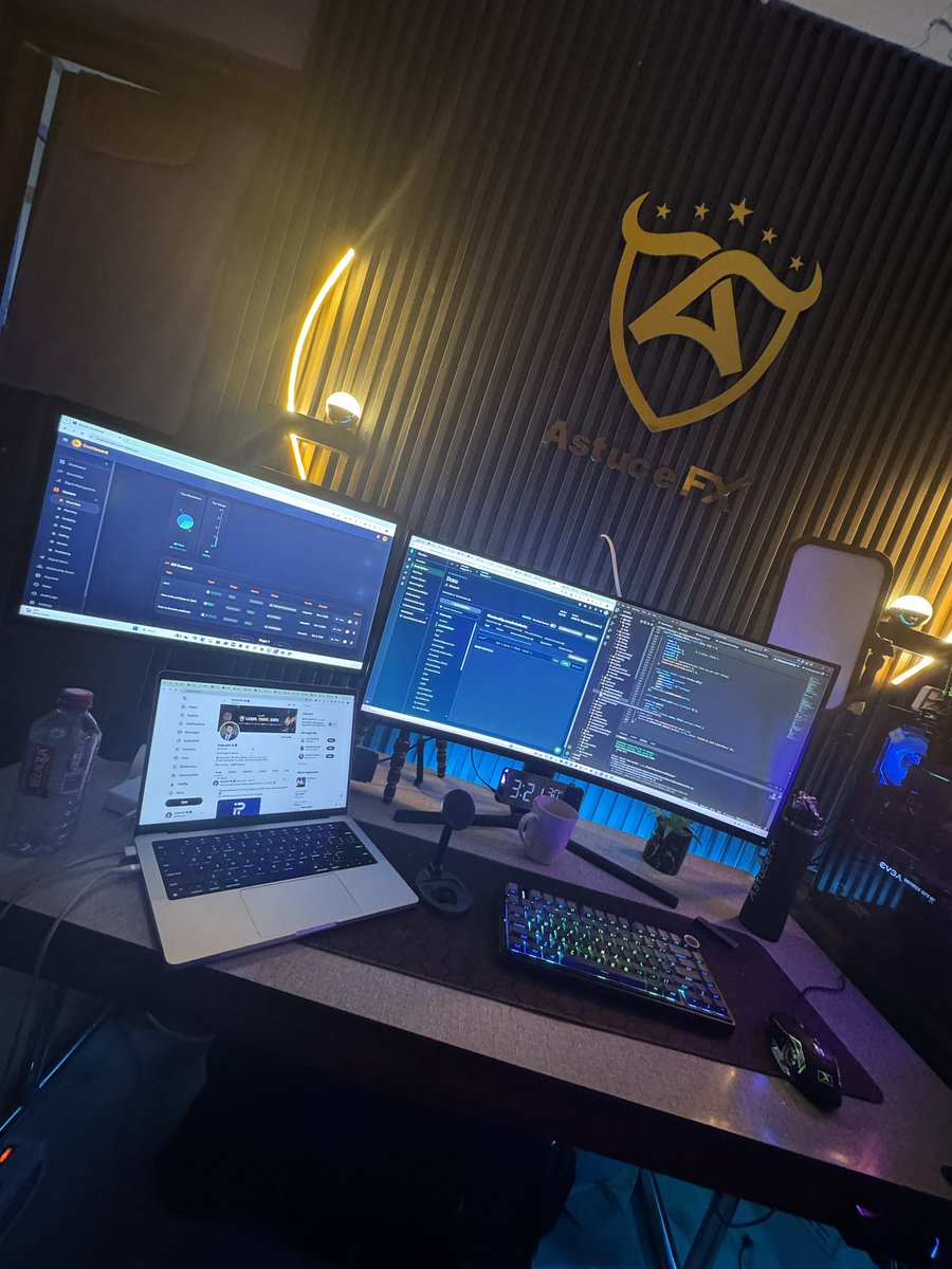 astucefx's tweet image. Automating everything
Content creation, mentorship, signals, marketing… to focus on Trading
