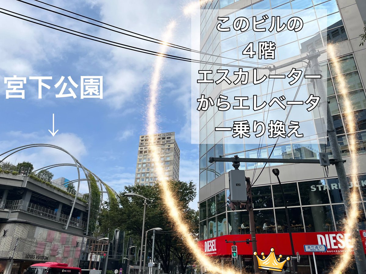 ryuta_dream's tweet photo. 本日の会場はこちら！
宮下公園左にして右のディーゼルあるビルの4階です。
おそらくエスカレーターエレベーター乗り換えです。

#Rhino #林龍太　
#東京カルチャーカルチャー https://t.co/k6tyFxipct