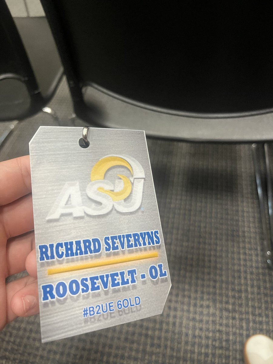 RichardSev77's tweet photo. Thank you @CoachBillWeber for having me out at Angelo State, It was a great atmosphere and I look forward too coming back soon! #RamJam @CoachBarnes91 @210Preps @AngeloStateFB @CoachJDSmith55 @TRRoughRiderFB @RichardSeveryns https://t.co/fahPjceQEe