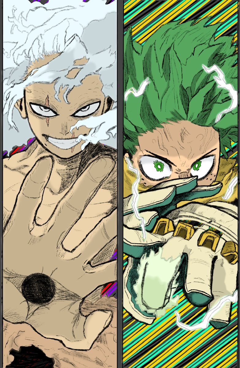 solid_mint's tweet photo. FINAL SEASON ON PEAK IS HERE! 

#MyHeroAcademia #MyHeroAcademiaFINALSEASON #art #peak https://t.co/U5zSJA5OQ5