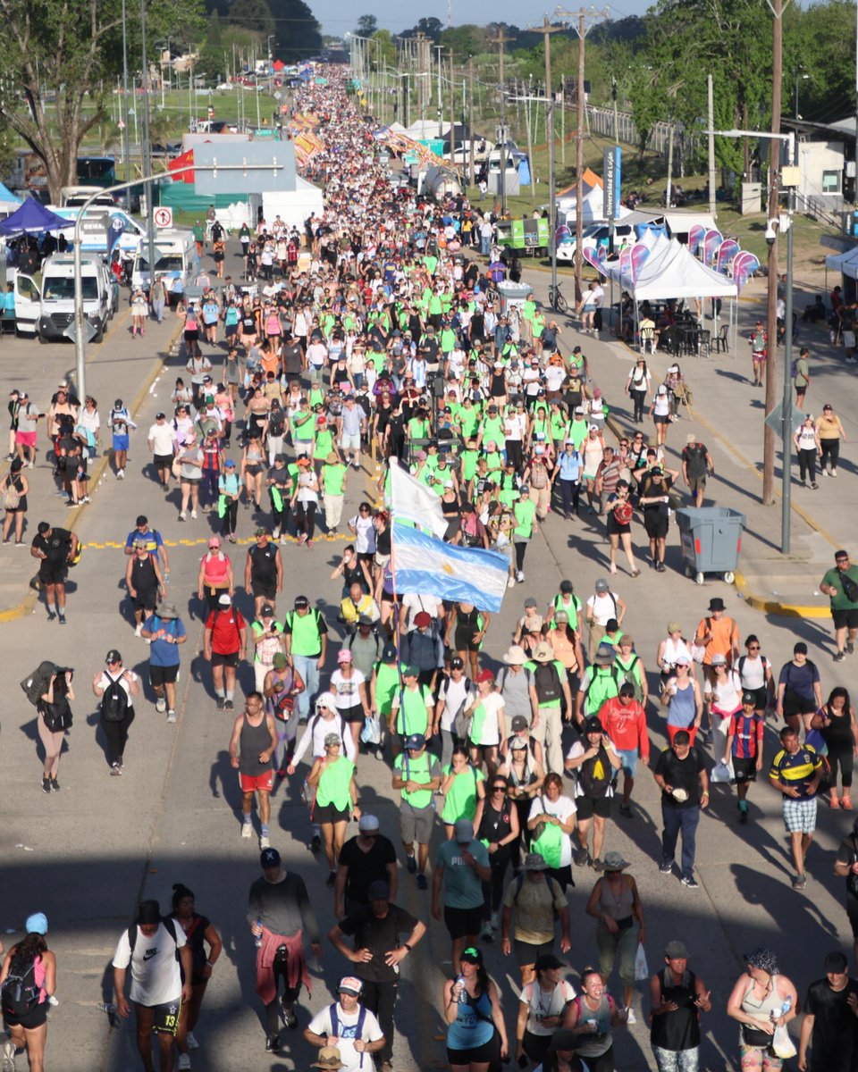 📍Lujan 

➡️ Acompañamos a los fieles en la 51 Peregrinación Juvenil a Luján con puestos de hidratación, apoyo y espacios de descanso.