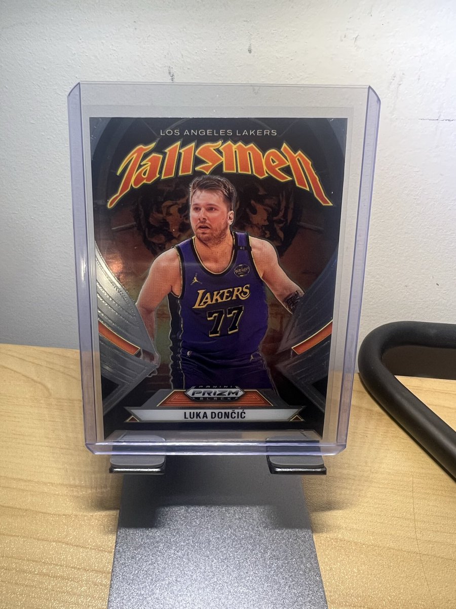 BasedCardGuy's tweet image. Check out 2024-25 Panini Prizm Black Talismen Luka Doncic Los Angeles Lakers Debut ebay.us/m/ZetUdS #eBay via @eBay #TBBReposts #TBBCrew #CardsForSale #NBA #Luka #LukaDoncic #Lakers