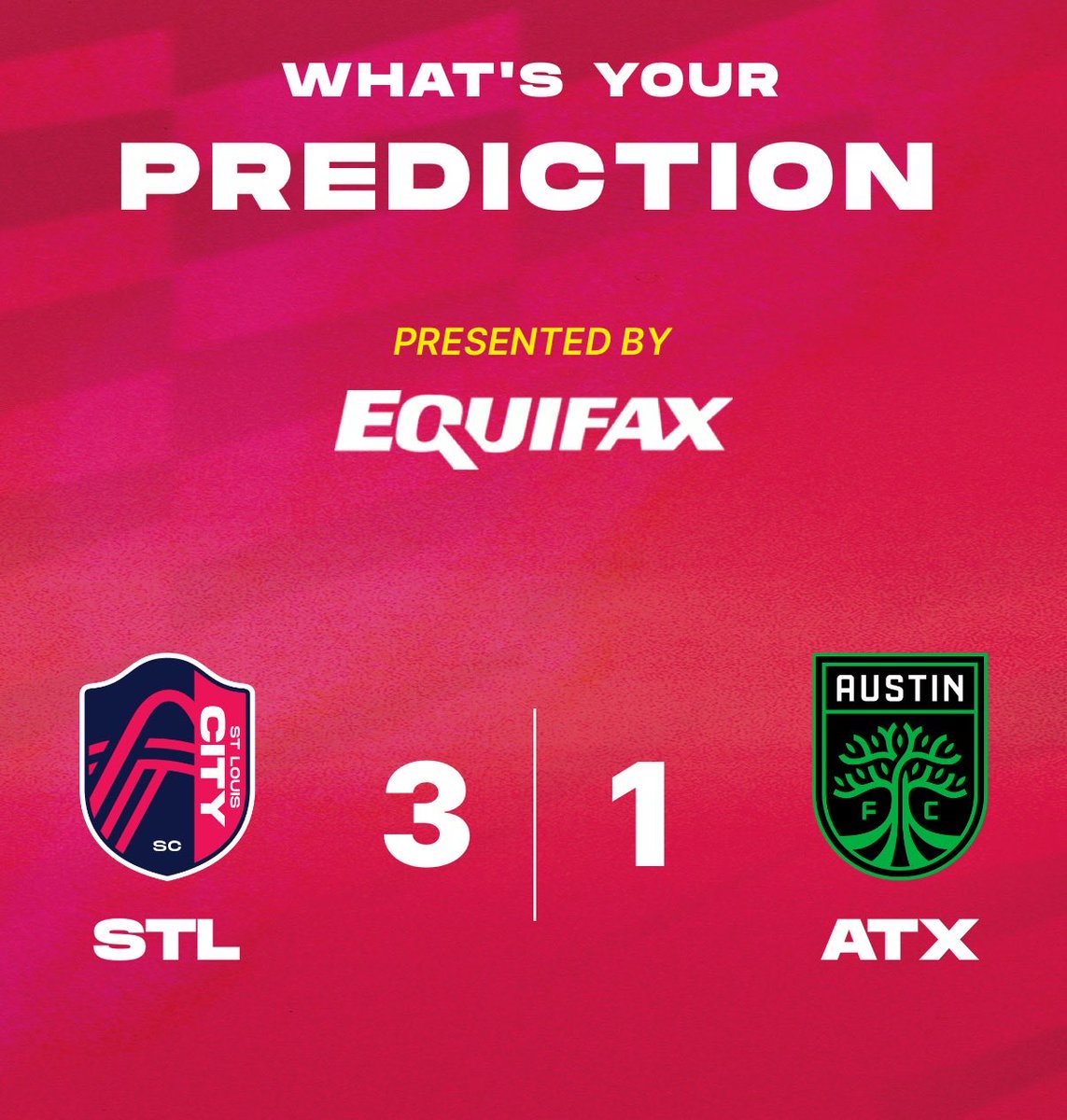 I was due one of these. Great win for <a href="/stlCITYsc/">St Louis CITY SC</a>.