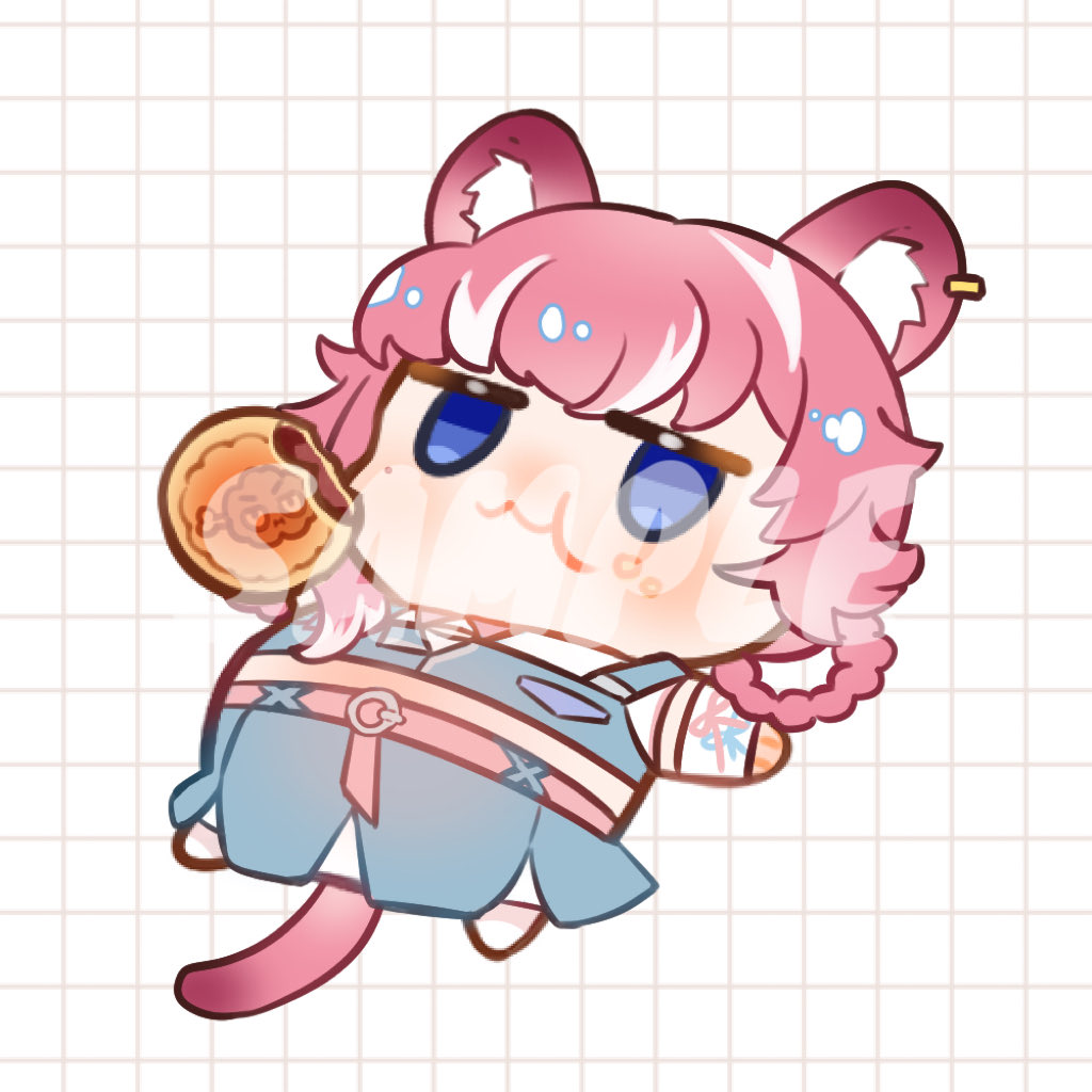 neonsoup2324's tweet photo. 🥮中秋節快樂🥮

感謝咪肉老師 @mino_meat 接受委託！
希望主播們都有好多月餅、烤肉跟柚子吃胖胖！

#ReiPaint
#YuzumiArt
#KiraliArt https://t.co/6HZPi6K7iD