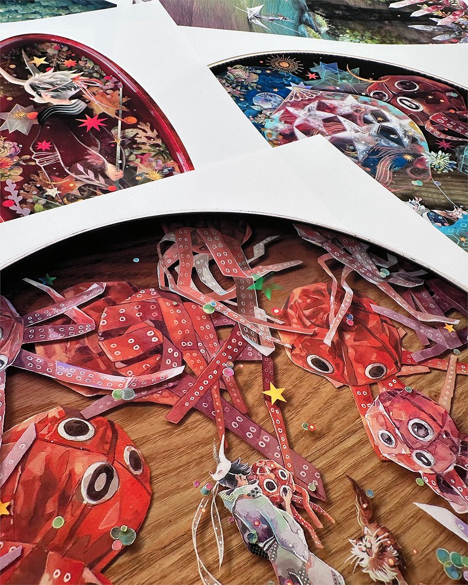 gallerynucleus's tweet image. 🚨NEW PRINT ALERT!🚨⁠
⁠
🐙✨ Alongside the store debut of her first monograph,  you can also bring home prints of your favorite pieces from May Ann Licudine's solo
🎆gallerynucleus.com/artists/mall?c…

⁠#gallerynucleus #mayannlicudine #resinart #mixedmedia #whimsical #dreamy #washiart