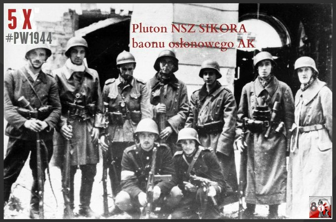 pw1944's tweet photo. 5 X #PW1944 🇵🇱🫡

"dzień czy noc 
Matko, Ojcze
jeszcze ustoję
w trzaskawiskach
ja żołnierz"

🍂 W sumie od 1 do 7 X
Warszawę opuści 170.000 osób 💔

W Stolicy zostaje Batalion Osłonowy NSZ AK SIKORA płk. Franka Packa MŚCISŁAWA. Złożą broń 9 X. Twardziele do zadań specjalnych 👊 https://t.co/32JUzjcfS0