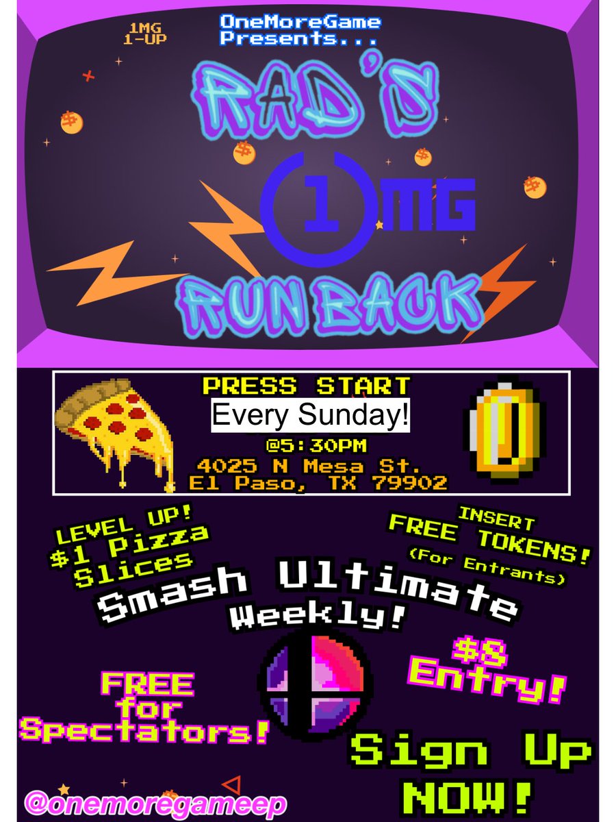 OneMoreGameEP's tweet image. SEE YOU TOMORROW GAMERS!

start.gg/tournament/rad…