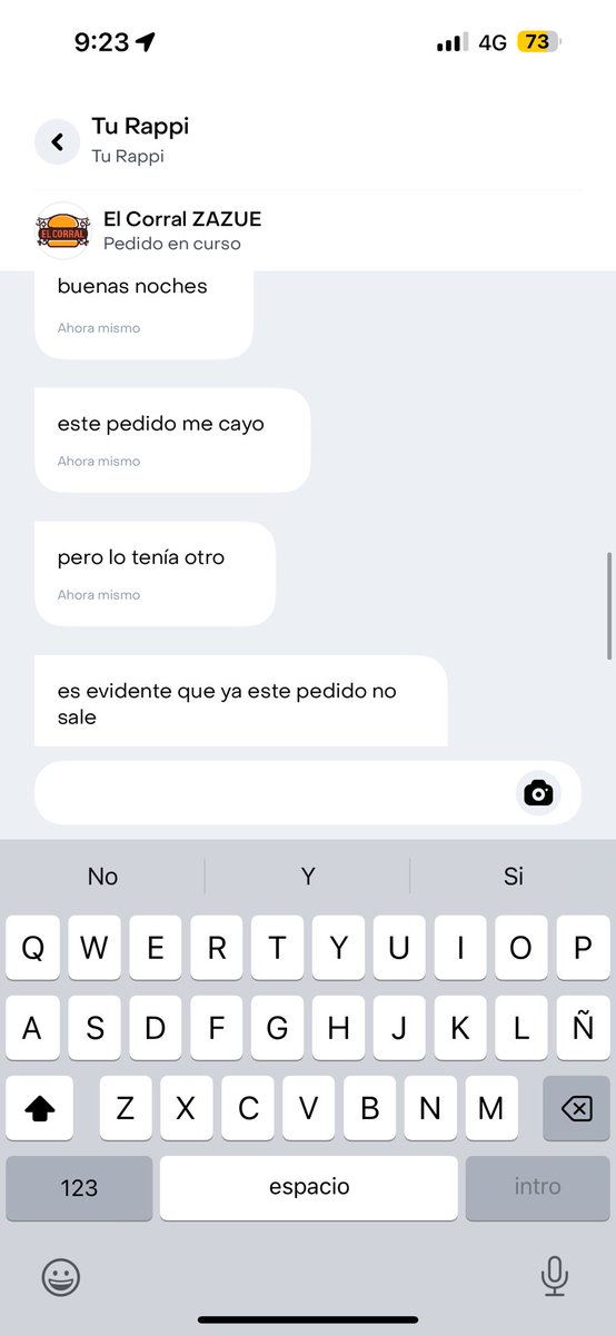 persandmc's tweet photo. El peor servicio al cliente. Y no hubo solución con @RappiColombia 
Es increíble que le hablen así a uno https://t.co/NA2plE63sn