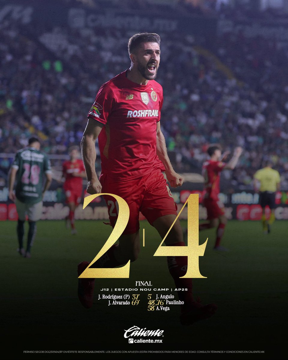 ⏱ 96’ | 🦁 2-4 👹

El Infierno está de moda. ❤️‍🔥👑

<a href="/calientesports/">Caliente Sports</a>