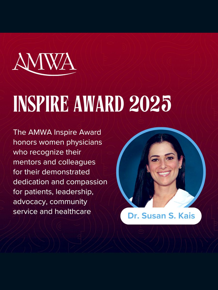 drsusankais's tweet photo. 🌟 Honored to receive the AMWA INSPIRE Award! 🎉 I celebrate the collective impact of these 47 extraordinary women physicians. Together, we rise & inspire the next generation of women in medicine! 💪💖 Thank you, AMWA! #AMWA #INSPIRE2025 #WomenInMedicine @AMWADoctors @uc_health https://t.co/Iisfwu4Kqc