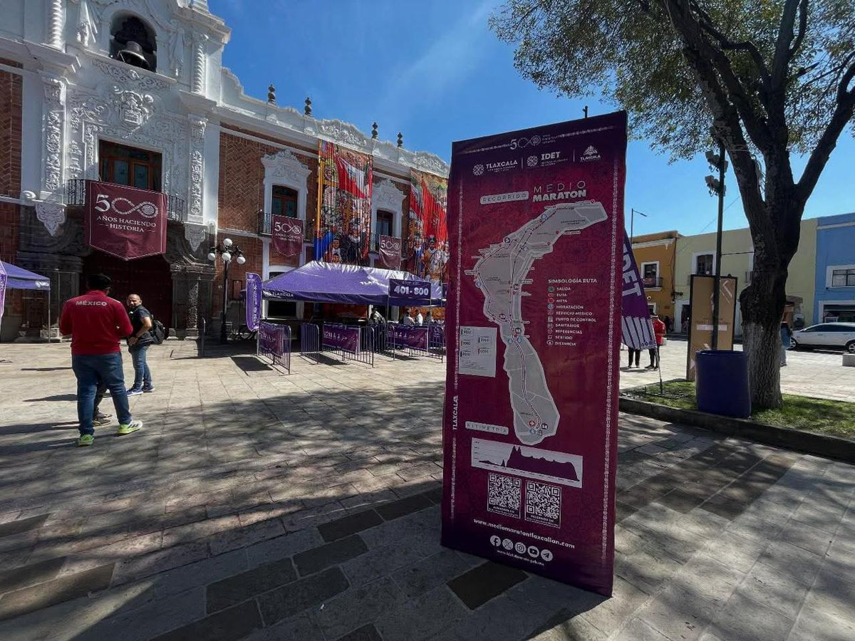 🏃‍♂️✨ Todo listo para el Medio Maratón Internacional Tlaxcallan 500 Años

Más de 2 mil corredores recibieron sus kits de participación para las carreras de 21, 10 y 5 km, en un ambiente familiar y festivo en la explanada del Palacio de Gobierno.

Este domingo, desde las 6:00 a.m.,