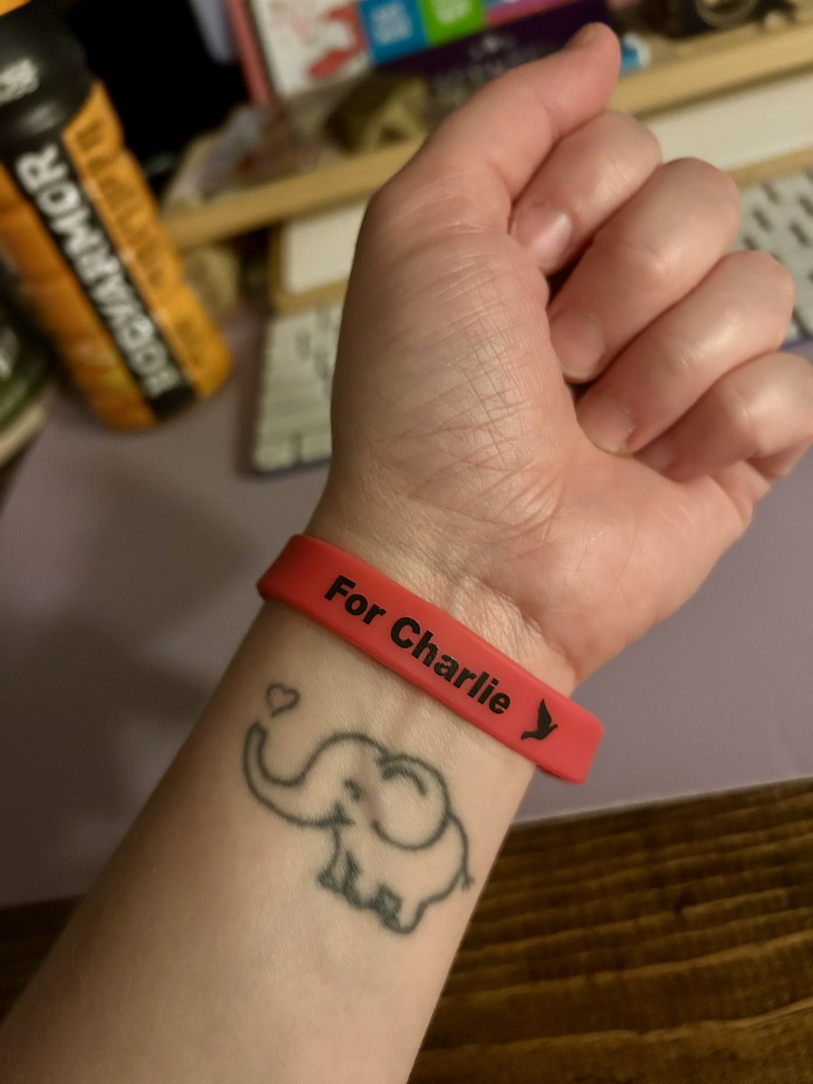 tiffanyjaqlyn's tweet image. I got my bracelets in the mail today. Thank you so very much @melissavitelli 💜 I hope your Nanny is doing okay 🙏🏼 

#PickUpTheMic #ForCharlie #CharlieKirk #Freedom