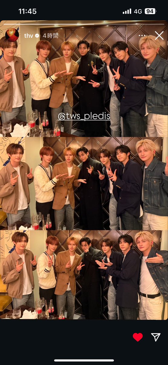 chii_tamon's tweet photo. ♡♡推し×推し♡♡
 #BTS  #v  #tws  #CELINE https://t.co/7AVLmjAf5r
