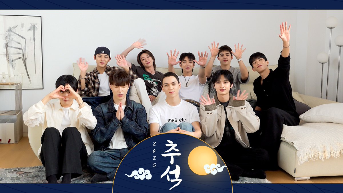 📹 251005 2025 Chuseok Greeting Message from SEVENTEEN💌

🔗 youtu.be/2EyD-AUkRSE