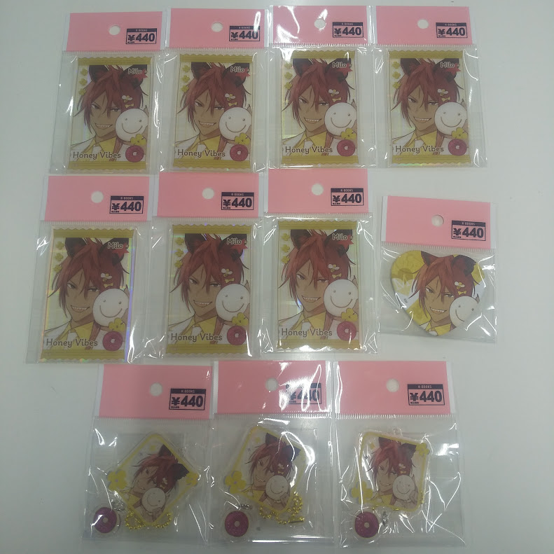缶バッジ Honey Vibes ハニヴ エリヤ カウントダウン 缶バッジ Honey Vibes ハニヴ エリヤ カウントダウン