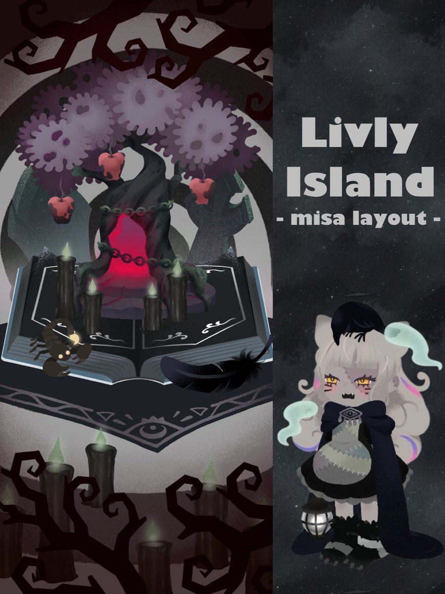 __pichan00's tweet photo. .
🐈⬛🕸🩶
#misa_layout 𖤣𖥧𖥣。
#リヴリーレイアウト
#LivlyIsland https://t.co/VMp9XwroXi