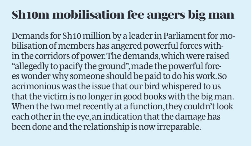 Hii mobilization ni kama ndio career ikona easy money huku Kenya