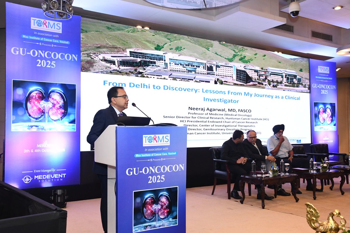 DrAnshul_Gupta's tweet image. 🎉 GU-ONCOCON 2025 was a tremendous success! Huge thanks to our keynote speakers: Prof. Neeraj Agrawal, Prof. Yüksel Ürün,  Dr.Shilpa Gupta, Professor Yüksel Urun, Dr. Dharam Kaushik, and Dr. Ravindran Kanesvaran
Their inspiring talks offered invaluable insights into GU oncology