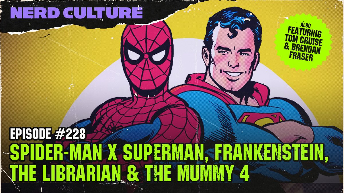 🚨 EPISODE 228 IS LIVE 🚨

Superman en Spider-Man bundelen hun krachten in een epische crossover. Shane Black voorspelt dat Robert Downey Jr. het comic book genre gaat redden. Plus nieuws over Avatar, The Mummy 4 &amp; meer!

📺: youtube.com/watch?v=XgfAjt…
🎧: open.spotify.com/episode/21UGTu…