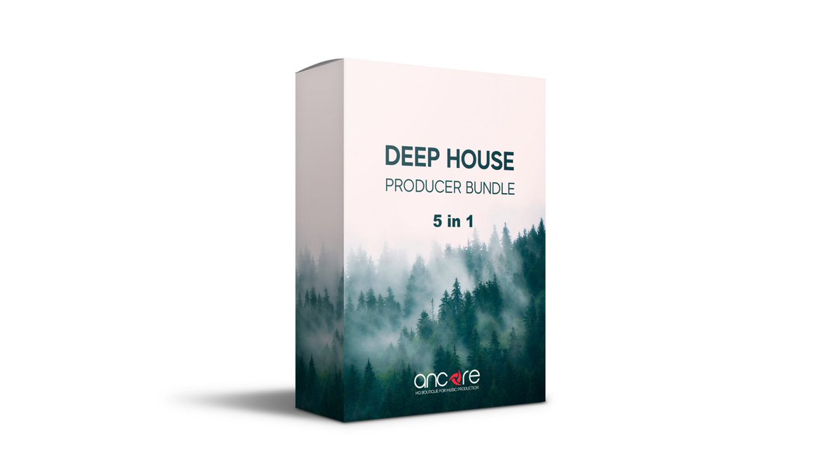 ancoresound's tweet image. DEEP HOUSE PRODUCER BUNDLE 5 IN 1. Available Now!
ancoresounds.com/deep-house-pro…

Check Discount Products -50% OFF
ancoresounds.com/sale/

#musicproduction #logicprox #deephousefamily #housemusic #SynthPresets #deephouse