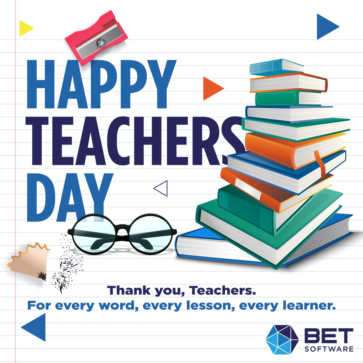 SoftwareBet's tweet image. Happy #WorldTeachersDay!

To the dedicated teachers at our CSI beneficiary schools—thank you for shaping tomorrow’s leaders with wisdom, care &amp;amp; passion. 💙📚

#FutureLeaders #ThankYouTeachers