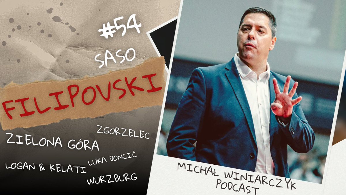 MichWiniarczyk's tweet image. Wielka postać @PLKpl, były trener Turowa Zgorzelec i Zastalu Zielona Góra Saso Filipovski, gościem MW Podcast.

🔸Sukcesy z Wurzburgiem
🔸Polska, Kelati, Logan
🔸ZG, Mateusz Ponitka
🔸Work-life balance, Luka Doncić

i wiele przemyśleń🔽

#plkpl #BasketballCL #košarka #basketball