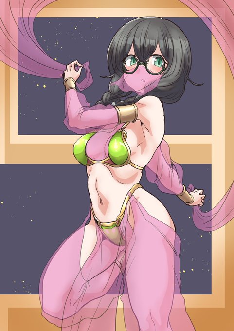 今日の日課は踊り子衣装花隈千冬さんです 